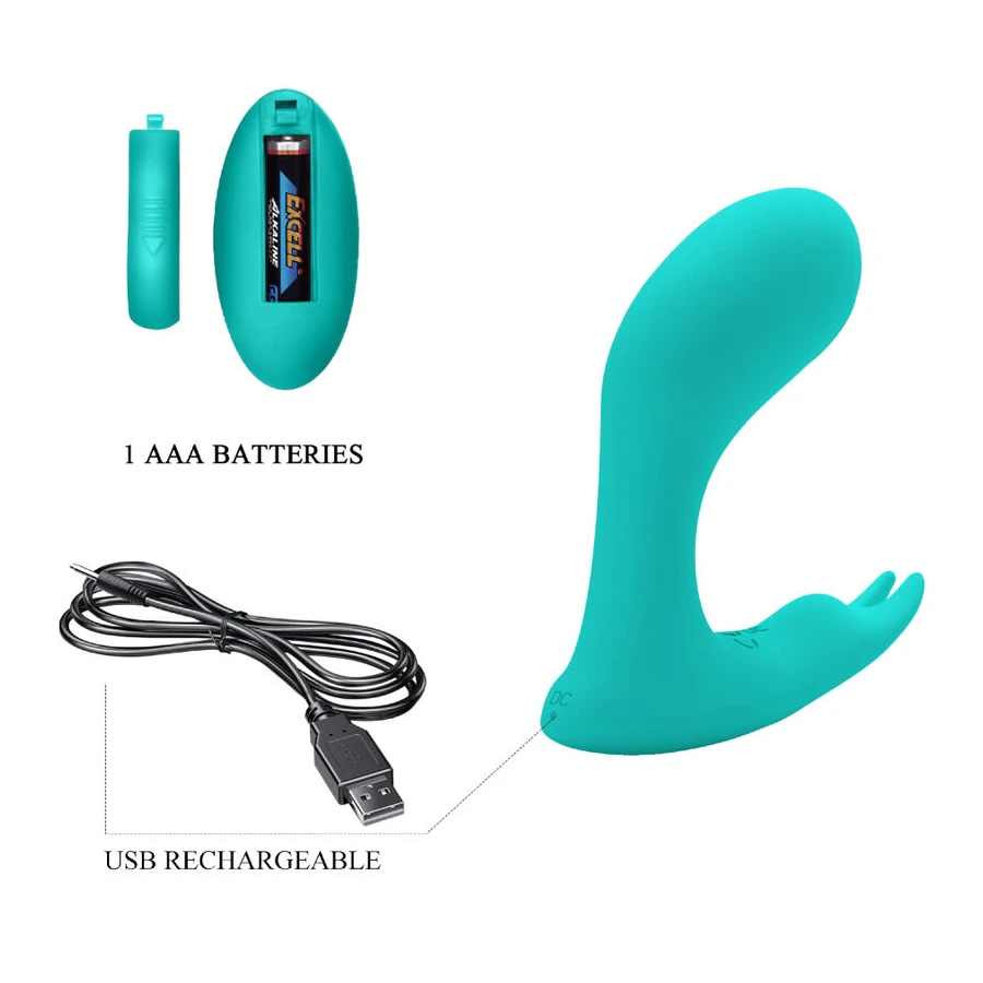 PRETTY LOVE - IDABELLE VIBRATION PULSATION REMOTE CONTROL SININEN